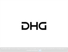 Tablet Screenshot of dhg.nl
